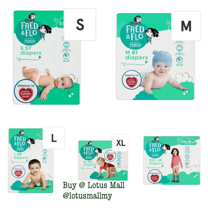 Tesco size best sale 1 pampers