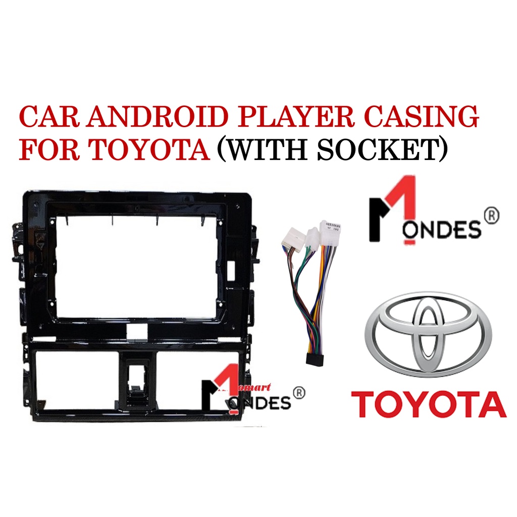 Android Player Casing With Socket - TOYOTA Vios Camry Altis Estima ...