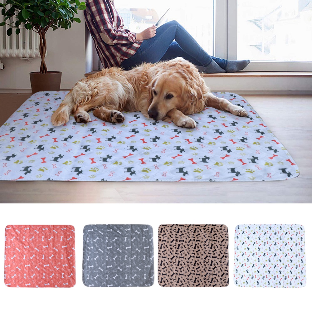Washable Pet Pee Pad Training Mat Cat Dog Wee Wee Diaper Reusable Prevent Leakage Toilet