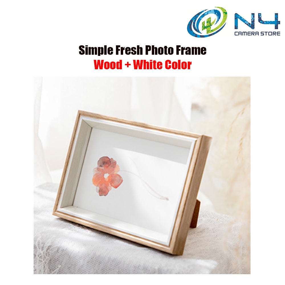 4r 6r 8r A4 Modern Design Wood Photo Frame Simple Fresh Design