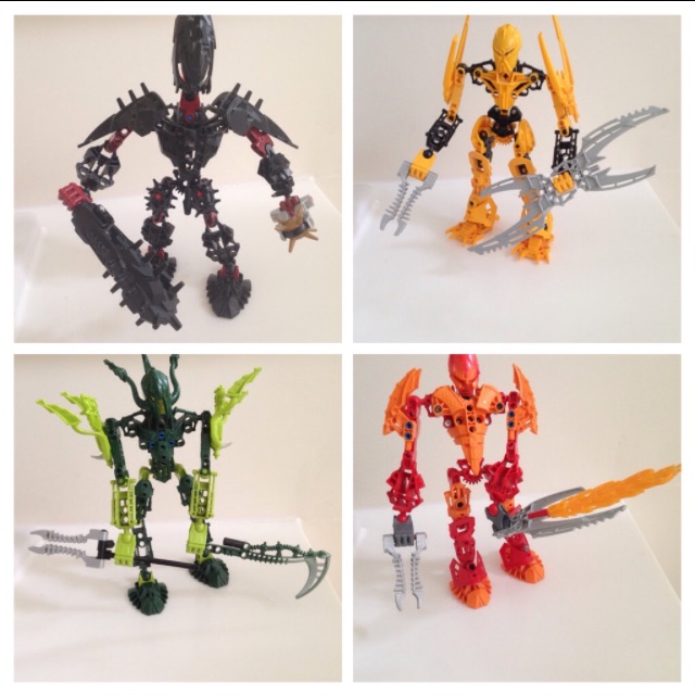 Lego bionicle glatorian discount legends