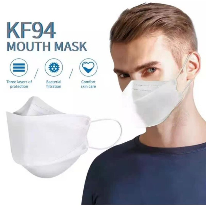KF94 Mask high quality N95 Grade 10 pcs/pack 3D Korean Design | Shopee ...