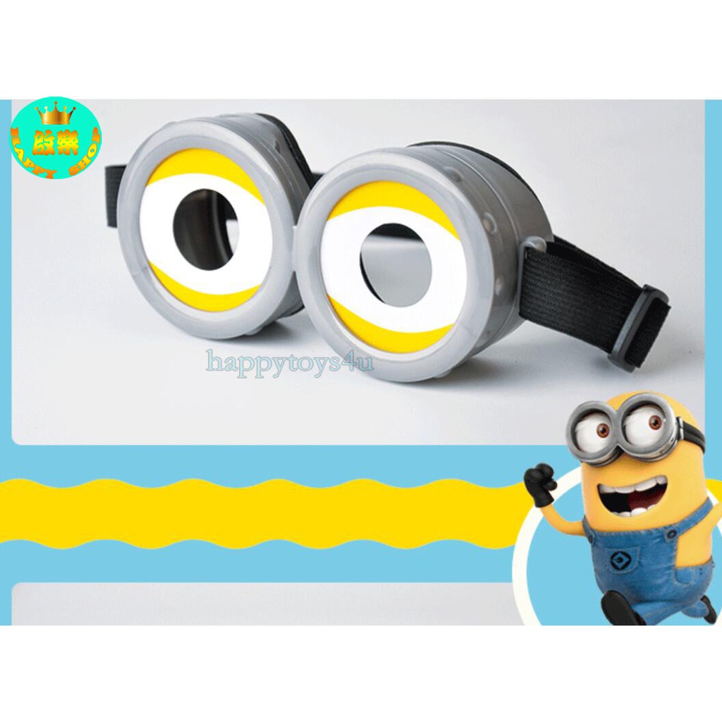 ️ The Minions Cosplay Glasses ️ Minion Despicable Me Glasses Pretend Play Toys Party Glasses 3859