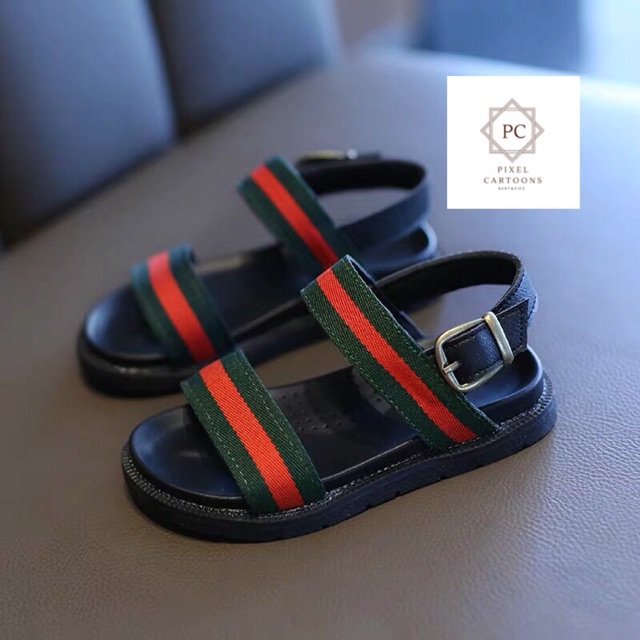 Gucci sandal hot sale kids