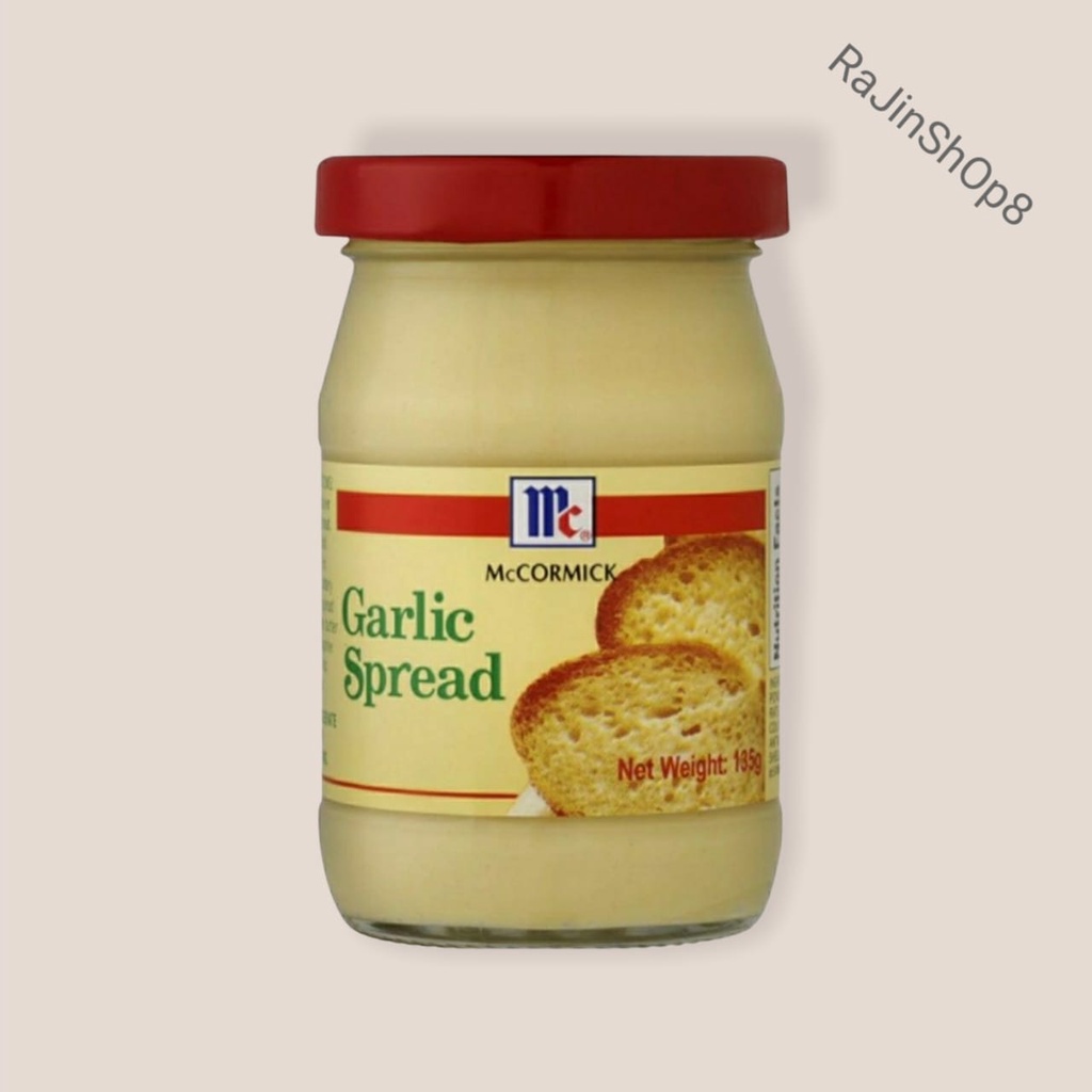 McCormick Garlic Spread & Garlic Herb Spread -135g | Shopee Malaysia