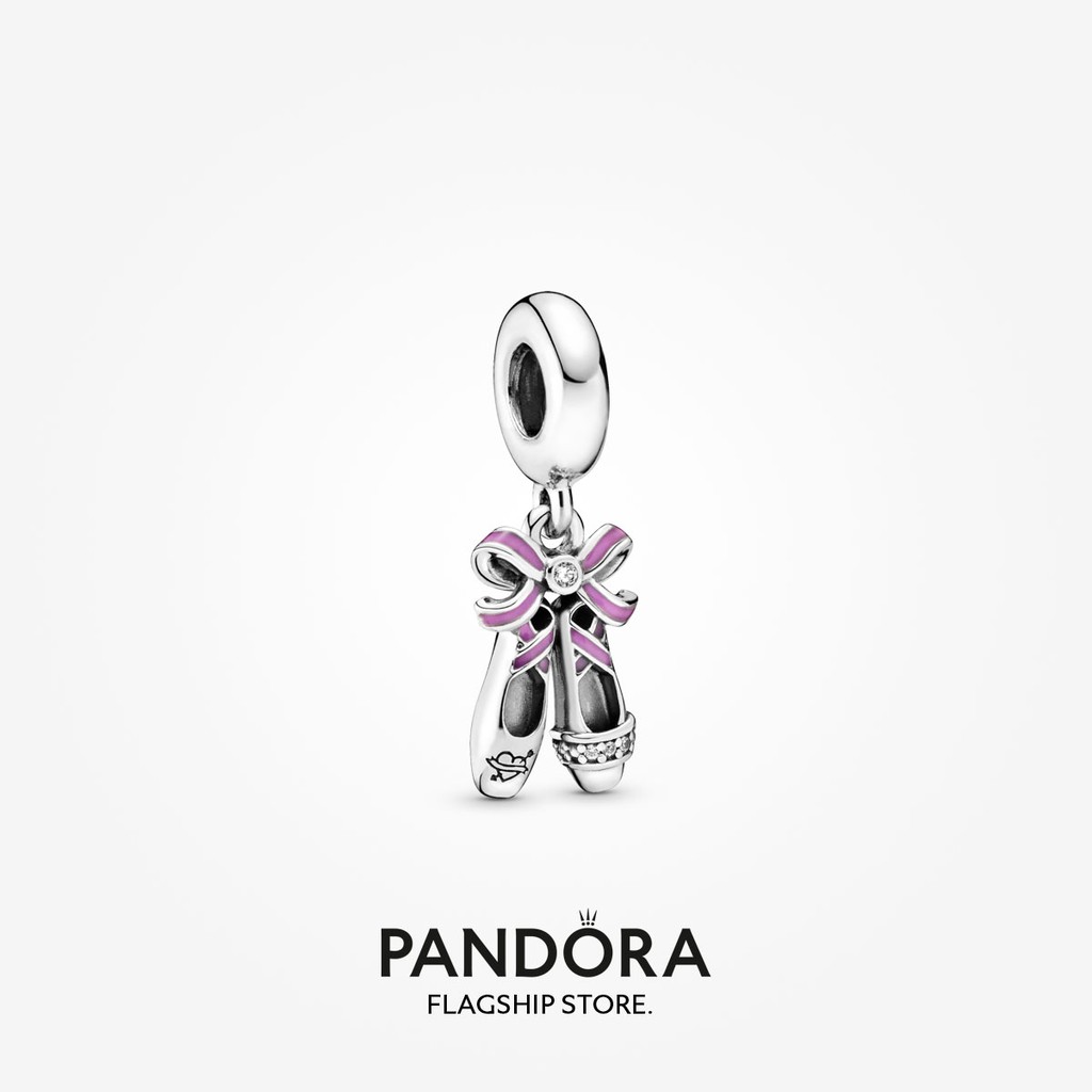 Pandora Pink Ballerina Shoes Dangle Charm Shopee Malaysia