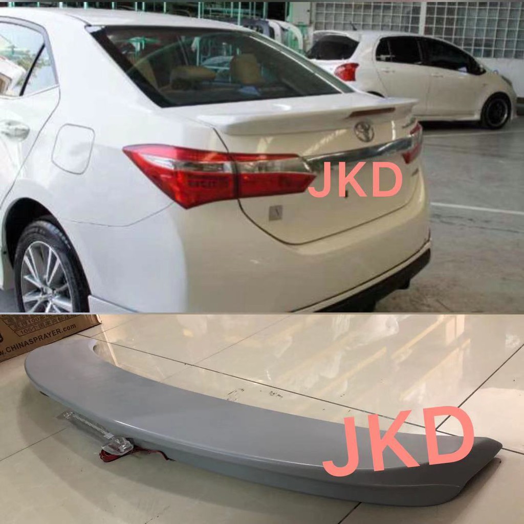 Spoiler Toyota Altis 2014 OE Style Rear Back Bonnet Bonet Trunk Boot ...