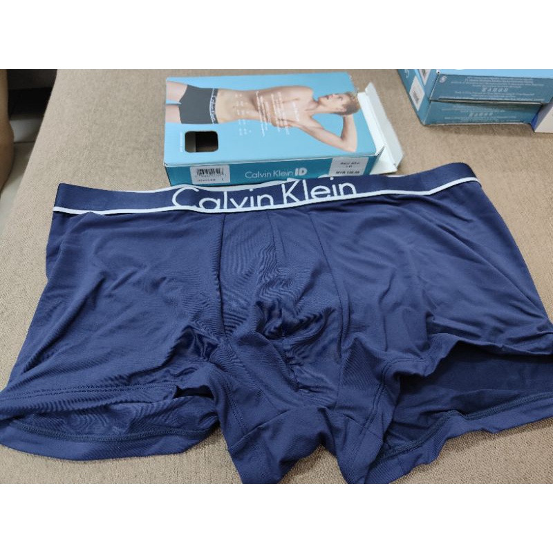 Original Calvin Klein ID Low Rise Trunk Microfiber L Size Shopee