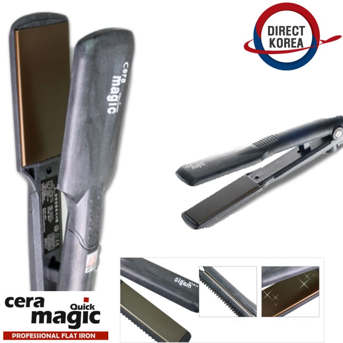CREATE cera magic quick Hair straightener Curler iron 6QPM / 6QPL ...