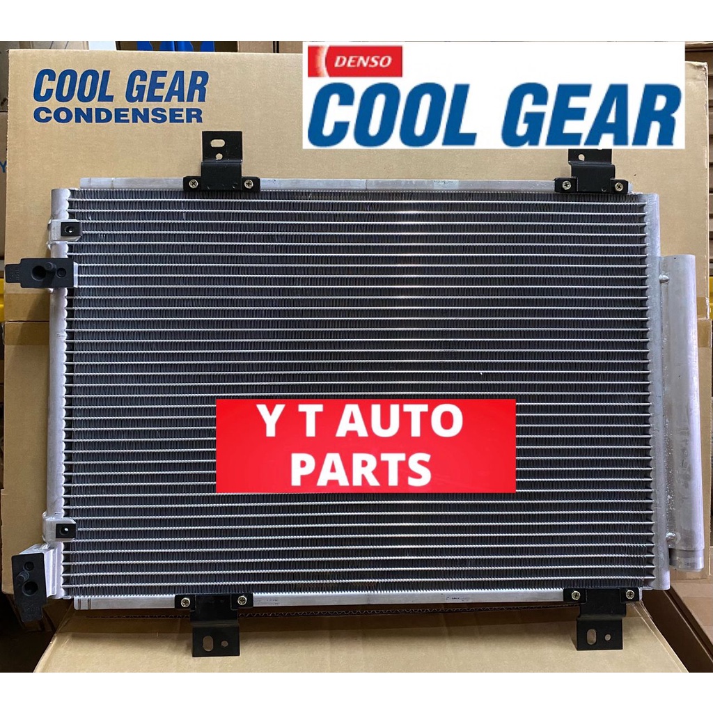 DENSO Cool Gear Air Cond Condenser (100 ORIGINAL) 4477705030 Perodua Alza 2009 Year With