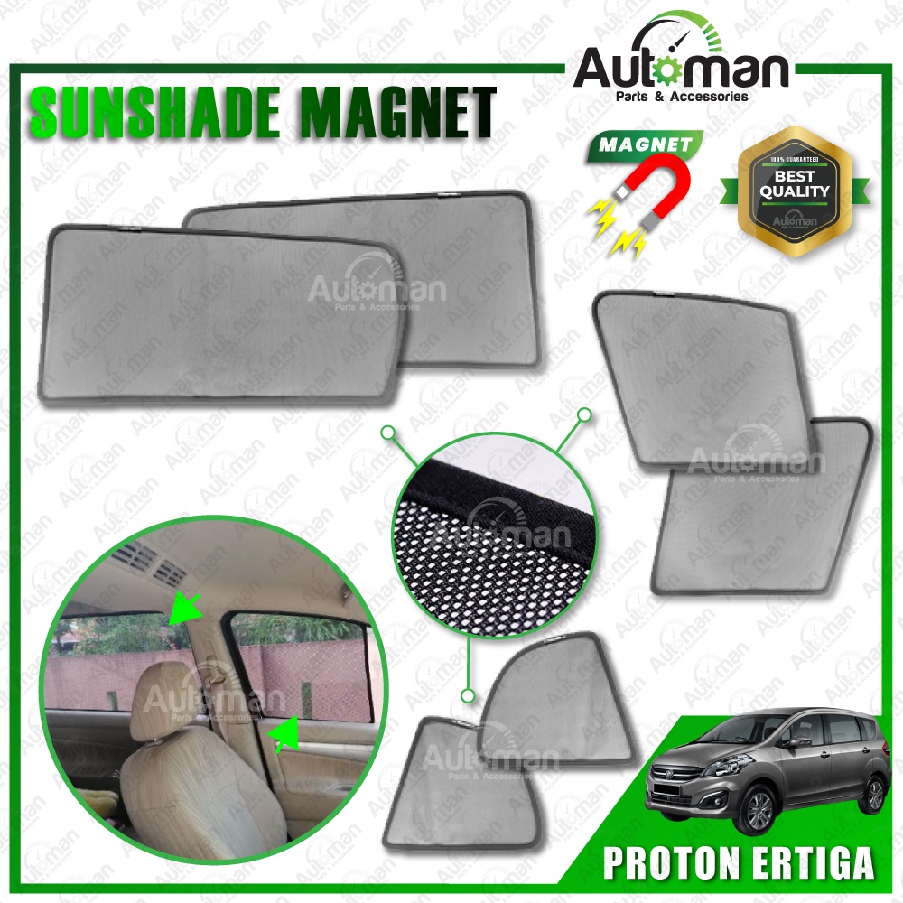 Proton Ertiga Sun Shade Sunshade 6Pcs Shopee Malaysia