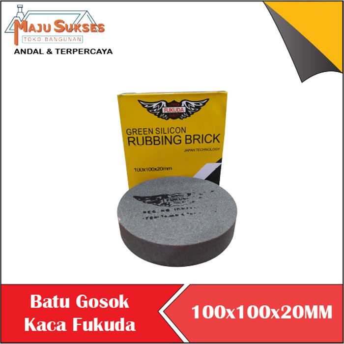 Round Glass Scrubbing Stone FUKUDA Glass Sharpening Stone Round