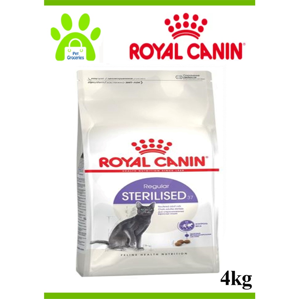Royal Canin Regular Sterilised 37 Cat Food 4kg | Shopee Malaysia
