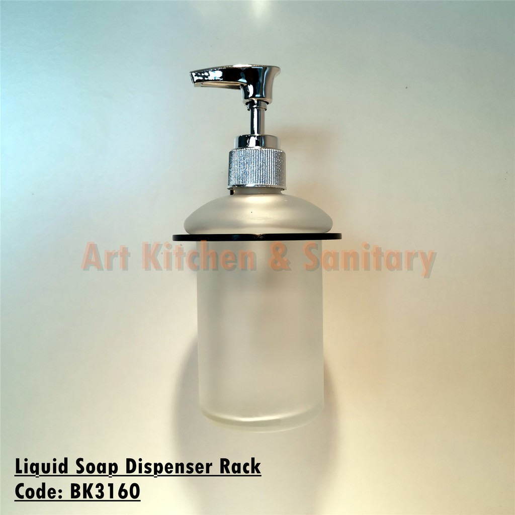 Liquid Soap Dispenser Rack (Black Series) | Shopee Malaysia