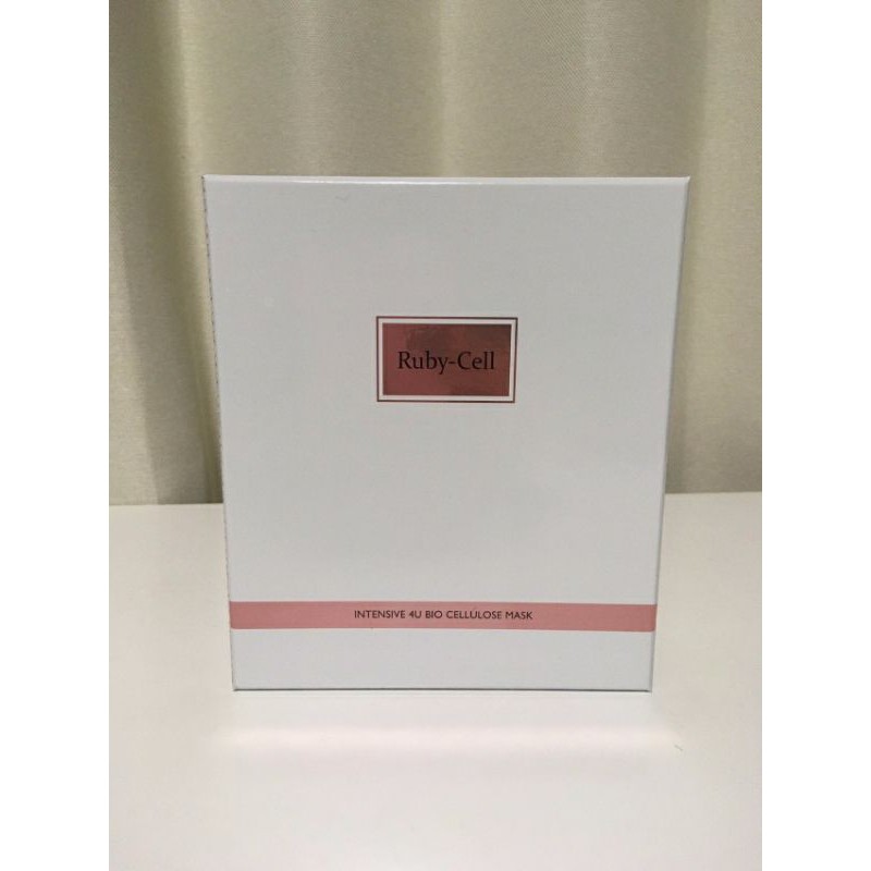 Ruby-Cell Intensive 4u Bio Cellulose Mask 25ml x 10 sheets