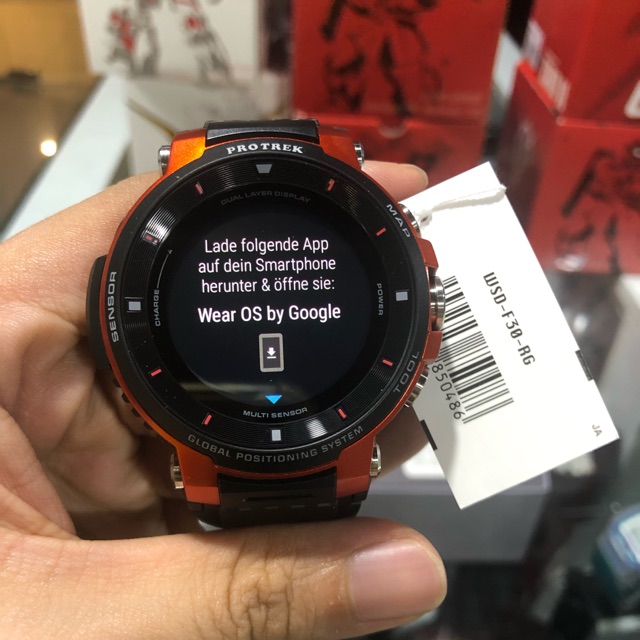 Casio cheap google watch