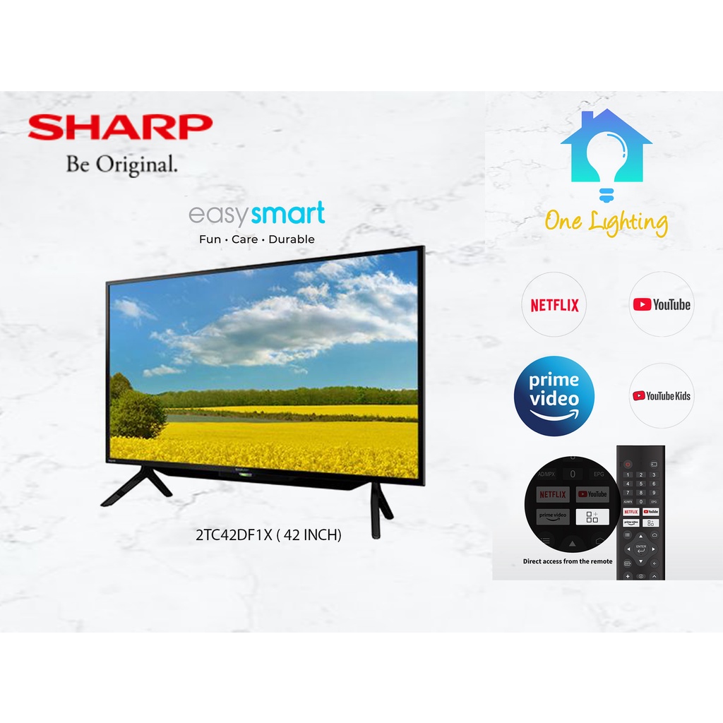 Sharp AQUOS Full HD TV 42 Inch Shopee Malaysia