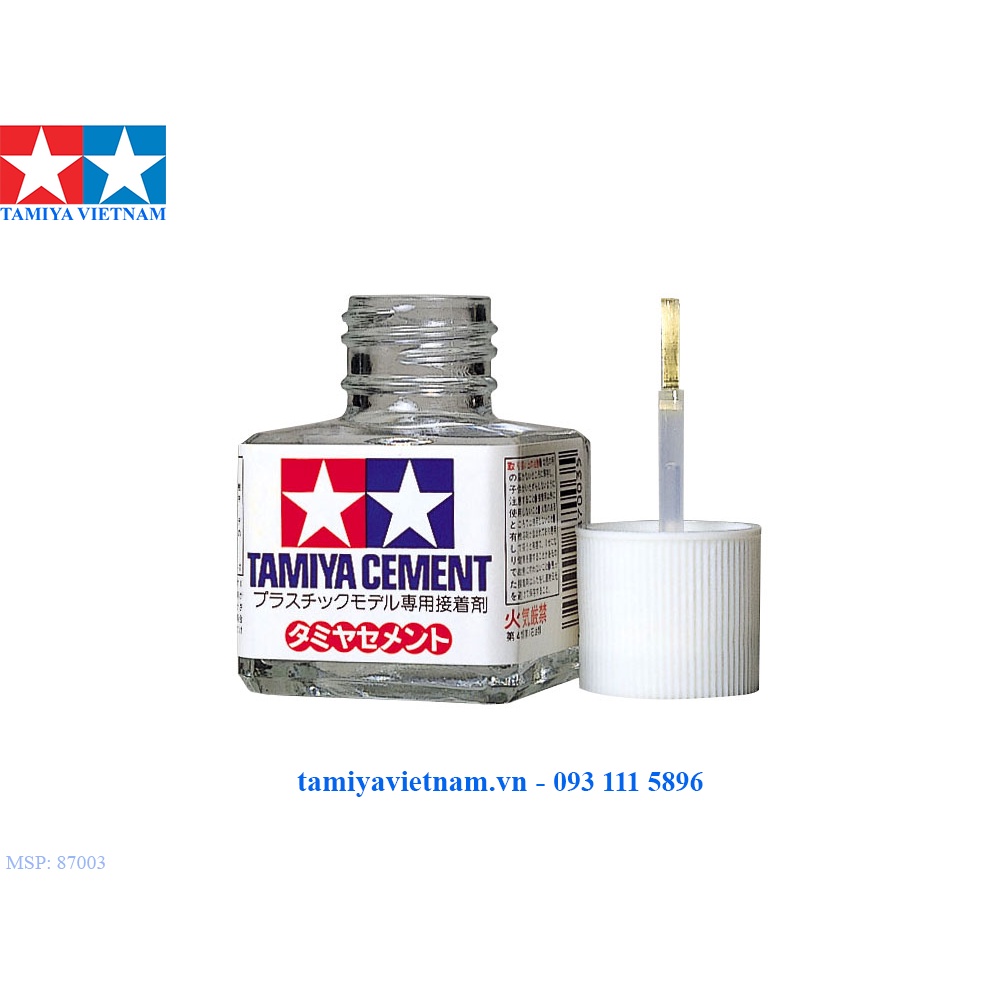 [Tamiya] 87003 Tamiya Cement Plastic Model Adhesive (40ml) | Shopee ...