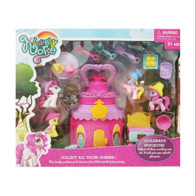 My little cheap pony doll house