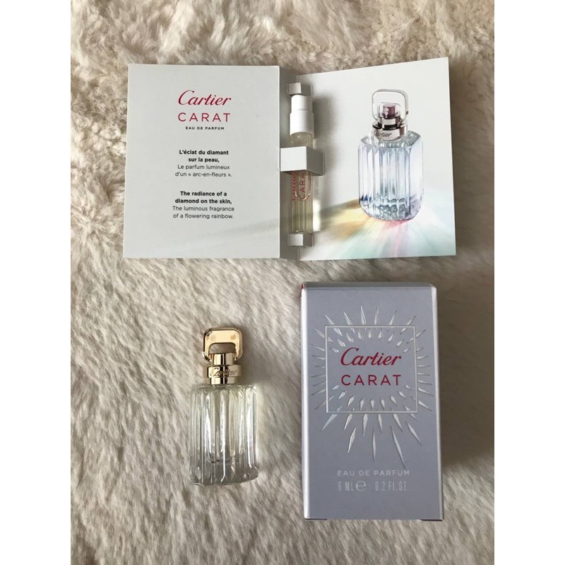 VIAL MINIATURE PERFUME CARTIER CARAT EDP FOR WOMEN Shopee