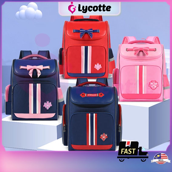 LYCOTTEᵐʸ Primary School Bag Student Backpack Kids Backpack School ...