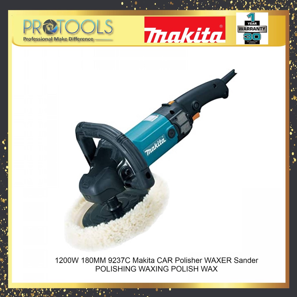 Makita 9237c CAR Polisher WAXER Sander POLISHING WAXING POLISH WAX ...