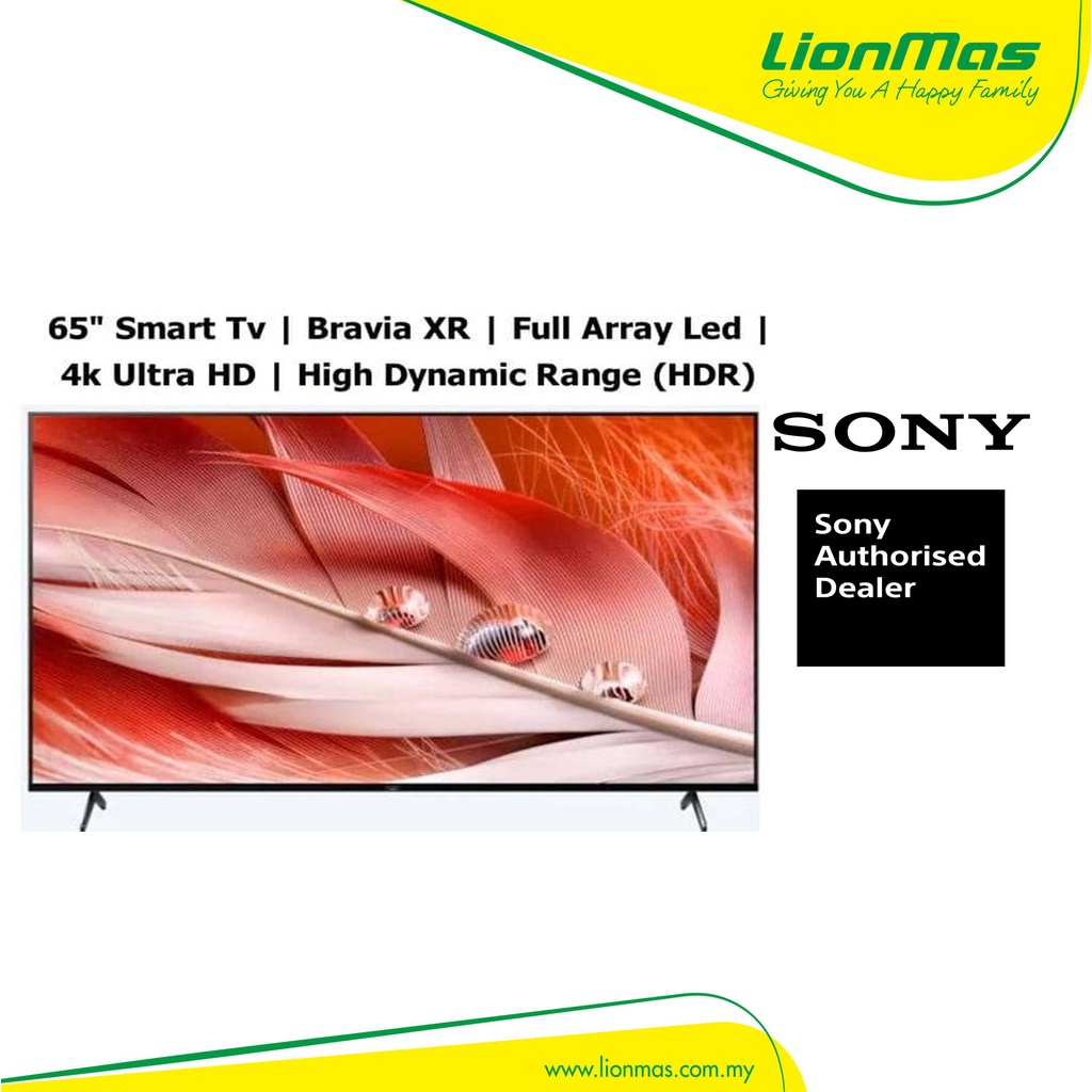 Sony Bravia XR Full Array LED 4K Ultra High Dynamic Range Smart TV XR ...