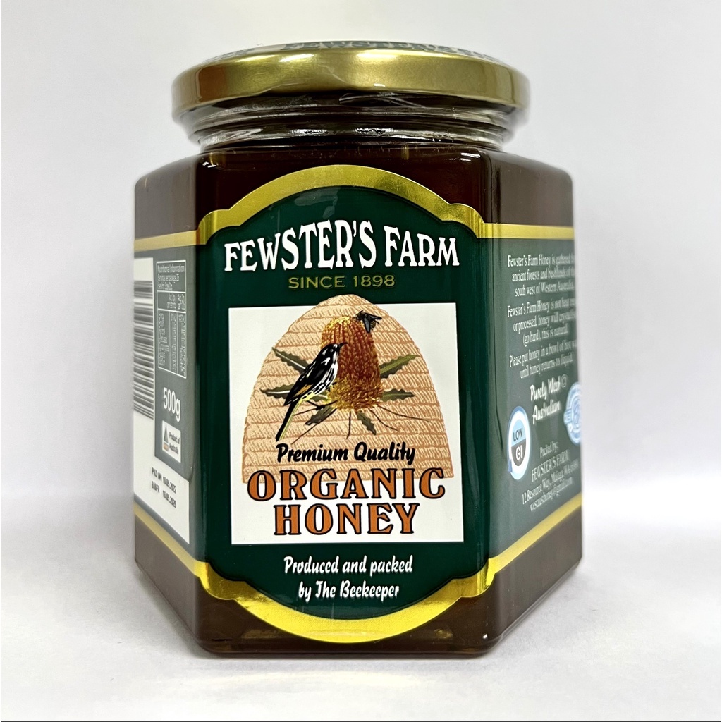 Fewster's Farm 100% Australian Organic Honey 500g | Shopee Malaysia