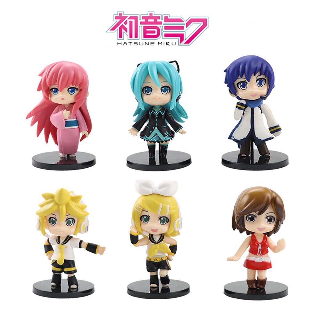 Hatsune Miku Kagamine Rin Kagamine Len Megurine Luka KAITO MEIKO Mini ...