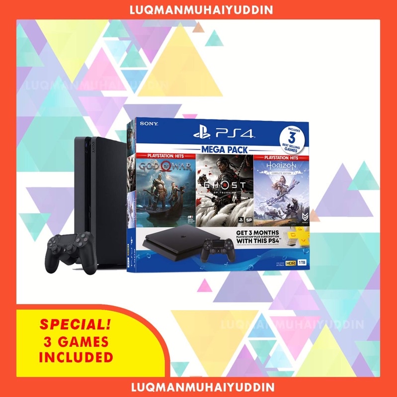 Ps4 slim mega pack hot sale bundle