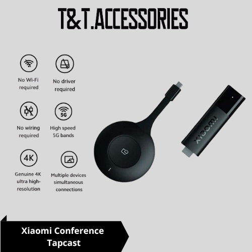 Xiaomi Conference TapCast 4K Wireless HDMI Transmitter Receiver