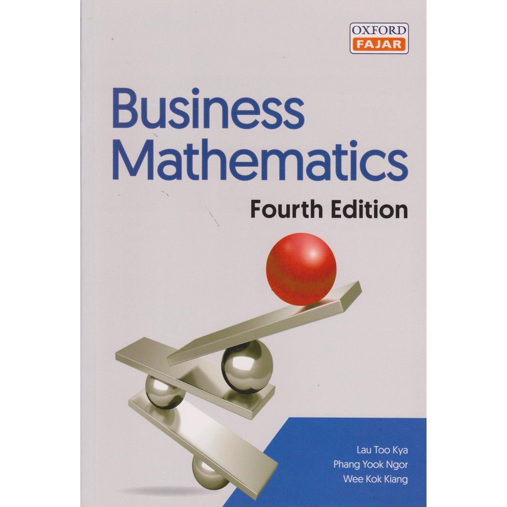 Business Mathematics (Fourth Edition) | Shopee Malaysia