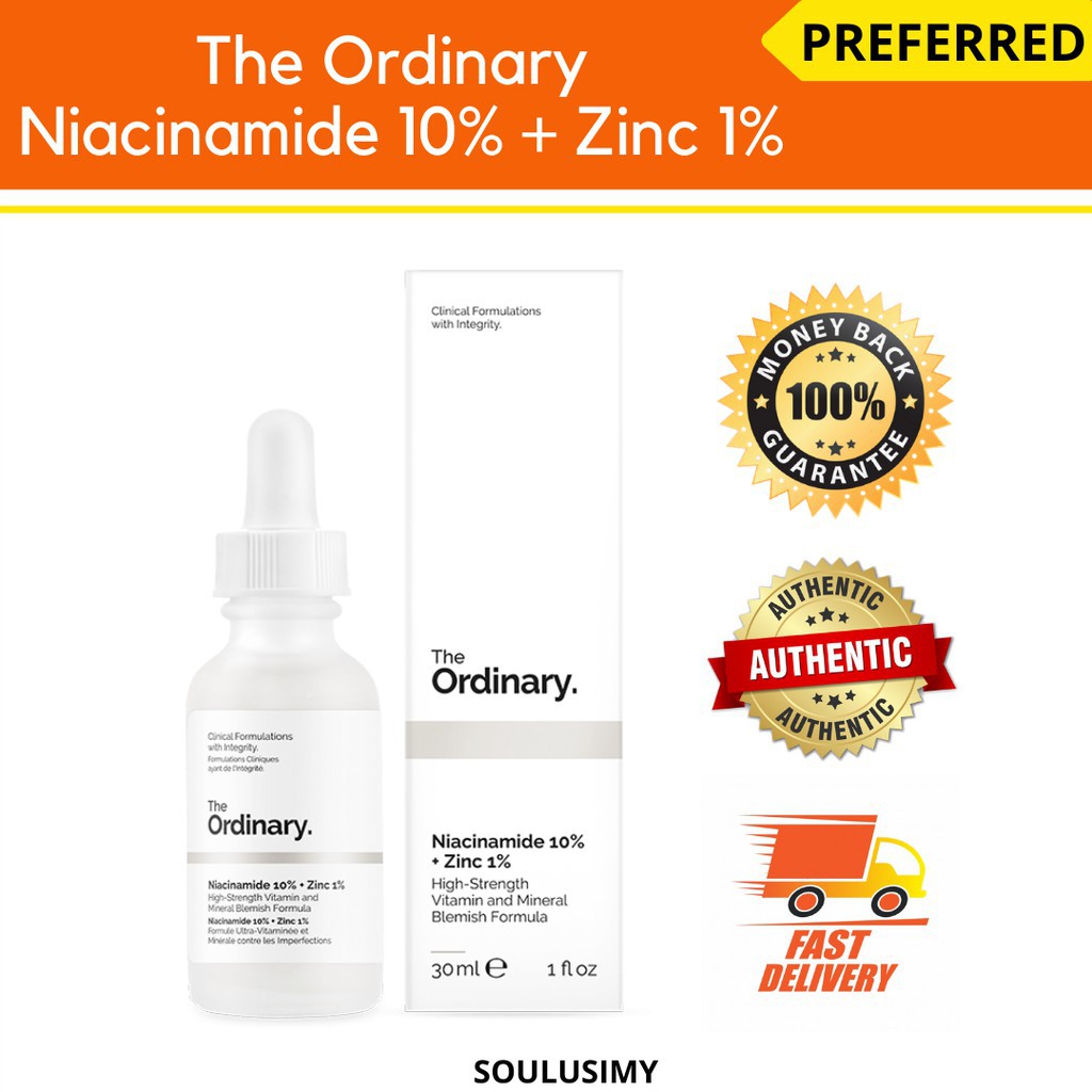 Niacinamide The Ordinary The Ordinary Niacinamide The Ordinary Niacinamide 10 Zinc 1 30ml 0727