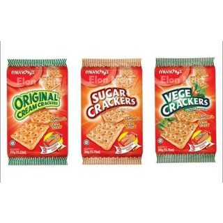 MUNCHY`S VEGE CRACKERS/ SUGAR CRACKERS / ORIGINAL CREAM CRACKERS (375G ...