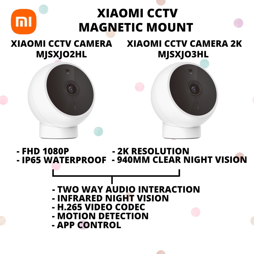 Xiaomi Smart IP Camera Standard Edition Xiaomi 2K Camera Global