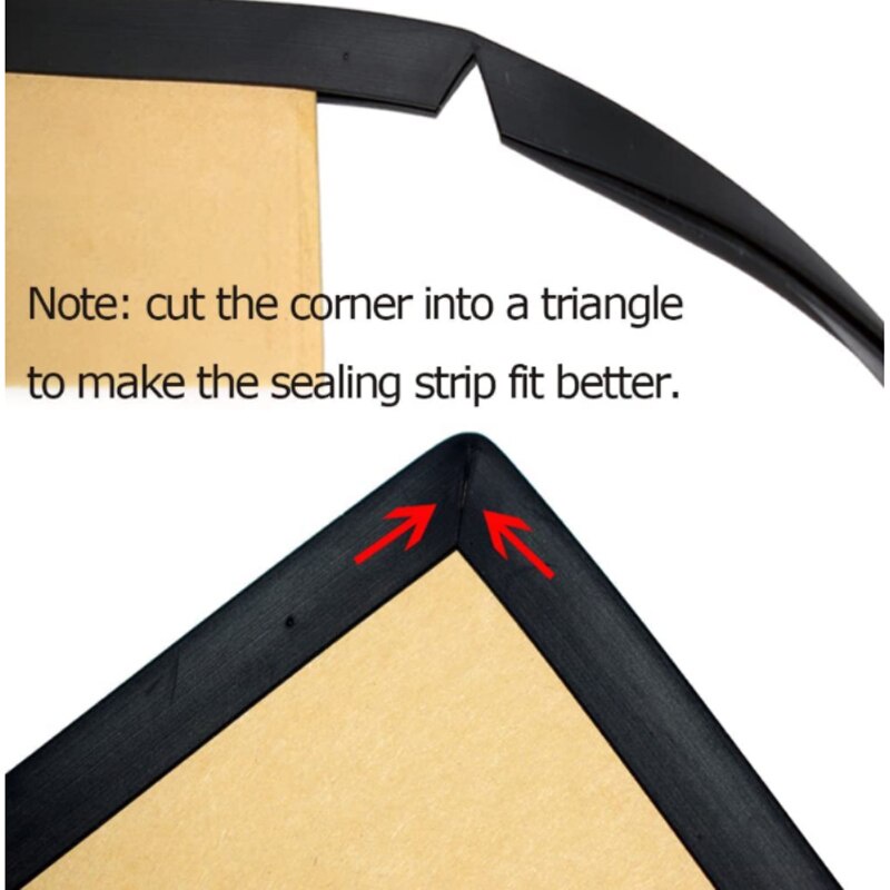 Profilé En U En Caoutchouc Pour Protection De Bords - Couvre épaisseurs De 0.5 à 13mm, Idéal Pour Métal Et Bois