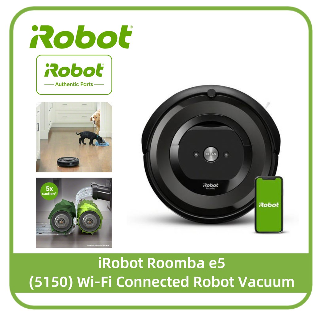 IRobot Roomba E5 (5150) Robot Vacuum Wi-Fi Connected, Works, 50% OFF