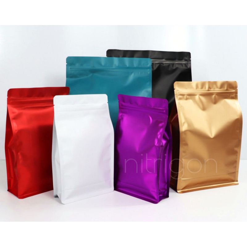 Extra Thick Full Aluminum StandUp Airtight Packaging Ziplock