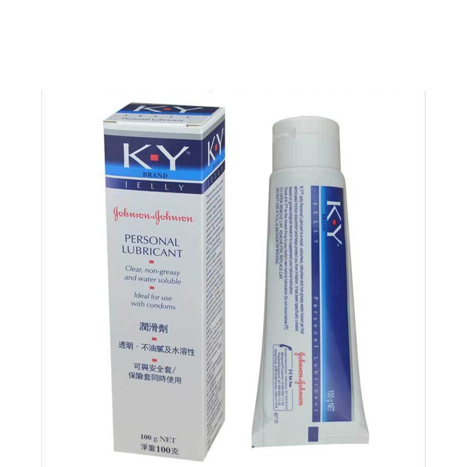 KY Gel Lubricant Jelly 100g J & J for her / him Water BASED Soluble