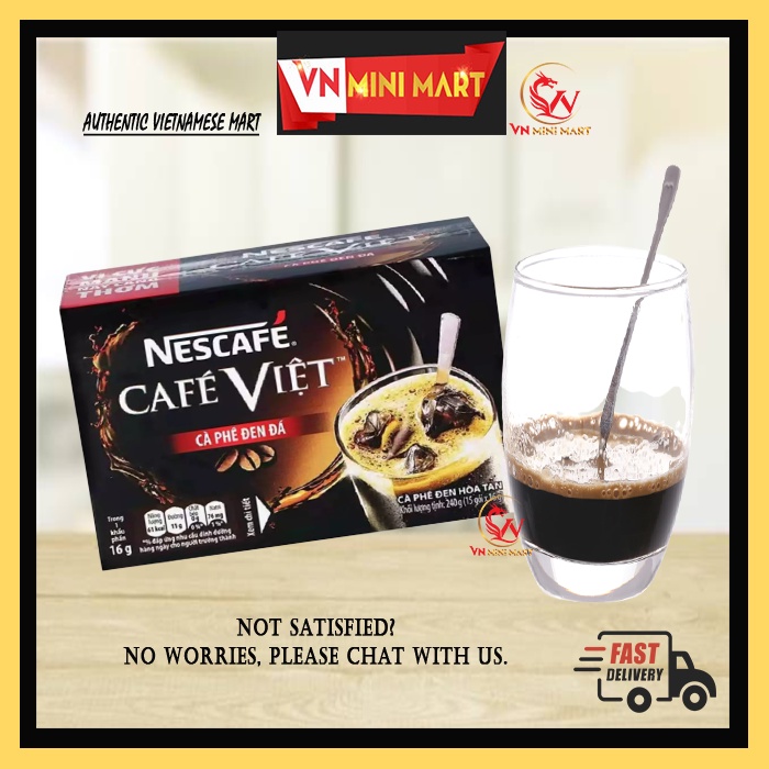 Nescafe Cafe Viet Milky Iced Instant Coffee 14 Sachets x 20g ( Pack of 6 )