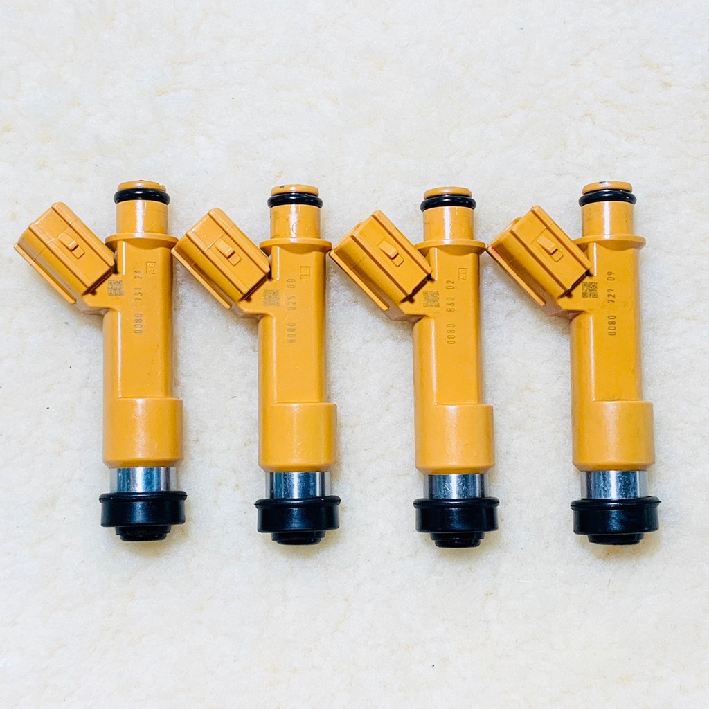 1nz-FE Toyota Injector 12 Holes 1 Set 4 Heads Genuine Japanese Removed ...