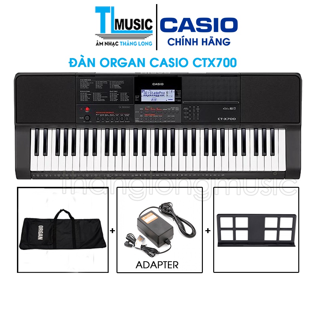 [Genuine] Casio CTX-700 - Organ (Keyboard) 61 Casio CTX 700 Keys ...