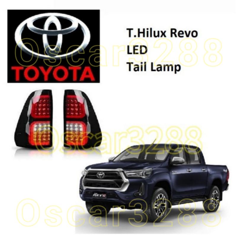 T.HILUX Revo LED Tail Lamp ( Set ) | Shopee Malaysia