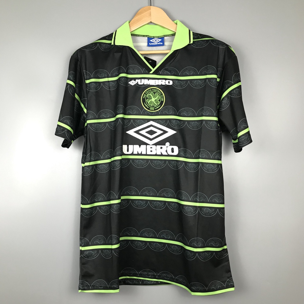Celtic 1998/99 Home Uniform #7 LARSSON 【公式通販】