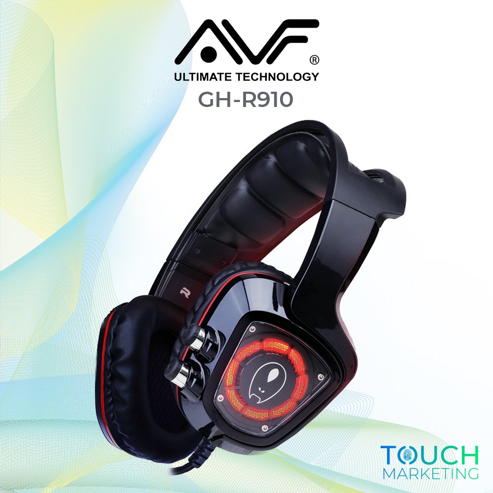 AVF GH-R910 Gaming Freak R910 7.1 Sound Effect Gaming Headset | Shopee