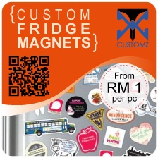 📣NO MINIMUM ️ Custom Fridge Magnets Decorative Gift Events | Shopee ...