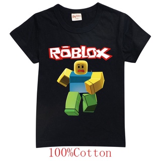 Roblox Printed Casual Tee Boys And Girls Short Sleeve Kids T-shirt