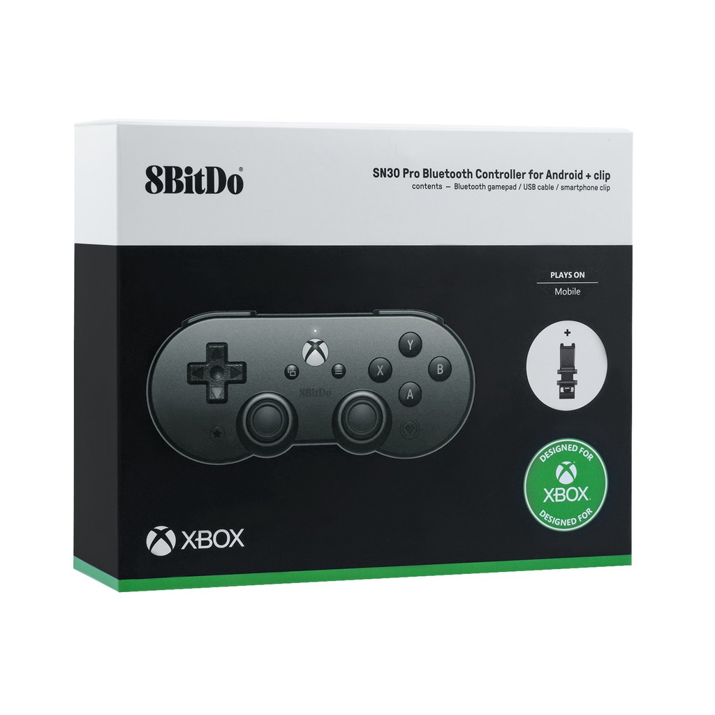 8Bitdo SN30 Pro Bluetooth Controller for Android with Mobile Clip ...