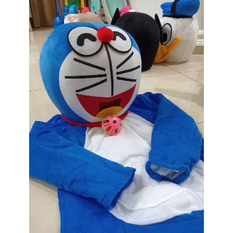 DORAEMON MASCOT COSTUME MASKOT KOSTUM SIZE L Shopee Malaysia