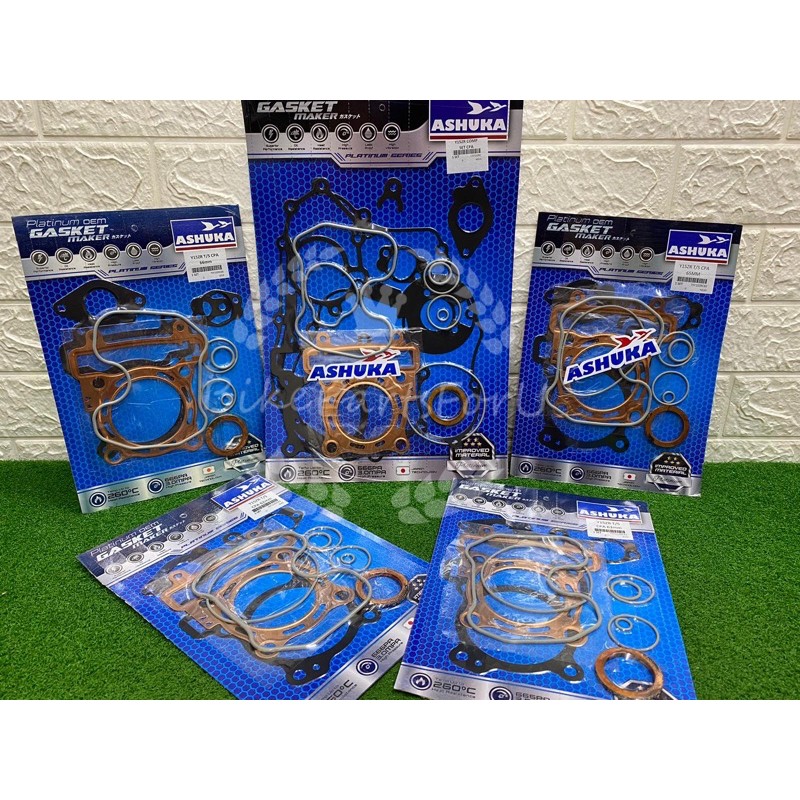 Y15 / LC135 Ashuka FRCM Gasket set (top set set) with copper